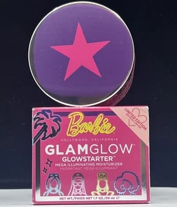 GlamGlow GLOWSTARTER 1.7oz Mega Illuminating Moisturize BARBIE Glow Getter RARE - Picture 1 of 3
