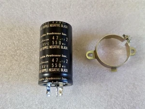 Condensador Audio Professor nichicon 500WV 47 uF x 2 probado Japón FedEx MG01 1.0 - Imagen 1 de 5