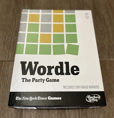 WORDLE The Party Game Hasbro Board Game NEW - Image 1 of 3
