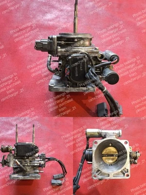 1991-1994 Nissan D21 Hardbody Pickup Truck 2.4L Throttle Body TPS Assembly OEM - Image 1 of 4