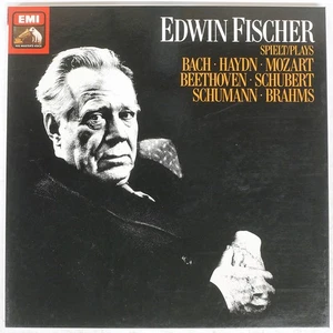 EDWIN FISCHER SPIELT PLAYS EMI 3LP137 Germany VINYL 3LP - Picture 1 of 2
