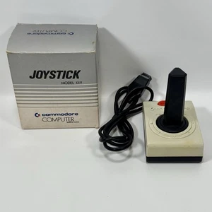 Commodore Joystick 1311 W Box ungetestet Controller hat Rasselgeräusche Vintage - Bild 1 von 17