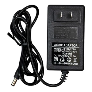 AC/DC Adapter Model TYD-1220 12V 2A Power Supply Charger 5.5mm plug - Picture 1 of 2