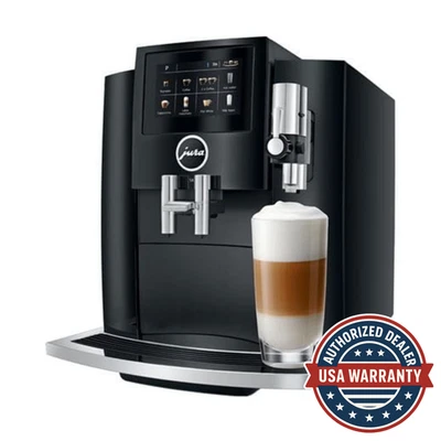 Máquina de café espresso automática Jura S8 fuerza de café programable (negro) Foto 1 de 4