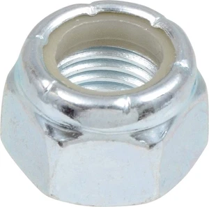 180150 5/16-18 Nylon Lock NUT, Zinc, 100 - Picture 1 of 2