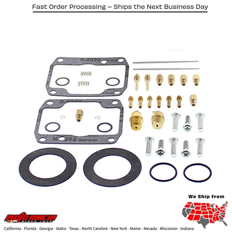 KIT RECONSTRUCCIÓN CARBURADOR Polaris 500 Classic 1991-1991 Polaris 500 SP 1990-1991 Foto 1 de 1