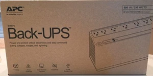 NEU - APC Back-UPS 600 BE600M1 120V USB 7-Outlet Ladeanschluss - Bild 1 von 16