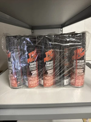 NEW Tri-Flow TF200050 SUPERIOR  5 PACK Lubricant, 6 oz Aerosol SPRAY Can Liquid - Image 1 of 2