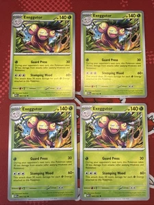 Juego de cartas coleccionables Pokémon Mega Evolution 4X Exeggutor 005/132 X4 - Inglés casi nuevo juego - Imagen 1 de 1
