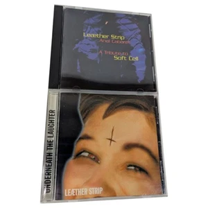 Leaether Strip Underneath The Laughter Anal Cabaret A Tribute Soft Cell CD Lot - Imagen 1 de 5