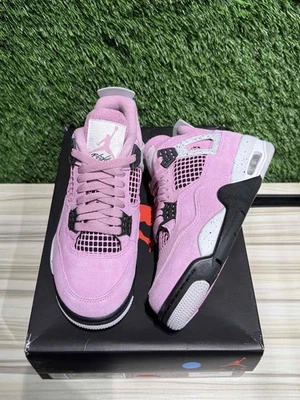 Размер 4M/5.5W - Jordan 4 ретро орхидея (женские) Sz 4M AQ9129-501  - Изображение 1 из 4