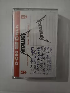 Metallica No Life Till Leather Cassette Tape RSD 2015 Reissue Sealed - Picture 1 of 3