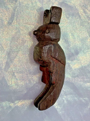 Unique Authentic Guatemalan Wooden Rabbit slingshot (no band included) - Image 1 of 4