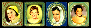 1936 MAGDA SCHNEIDER 4 AURELIA SULTAN CARD LUXUSBILD SERIE 141, 174, 180, 184