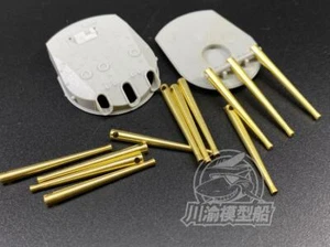 1/350 Viribus Unitis Metal Gun Barrels (12pcs) for Trumpeter kit #05364 - Picture 1 of 1
