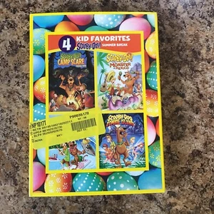 ☀️ 4 KID FAVORITES: SCOOBY-DOO 4 KID FAVORITES: Summer Break-Easter Slipcover - Picture 1 of 2