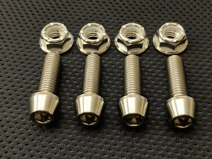 Kit de pernos para reposapiés de titanio Aprilia RS125 06-10 TI juegos traseros pernos y tuercas - Imagen 1 de 1