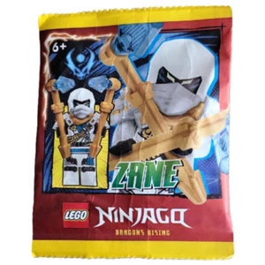 nuovo LEGO NINJAGO Dragons Rising Minifig - Climber Zane (confezione carta) - Foto 1 di 3