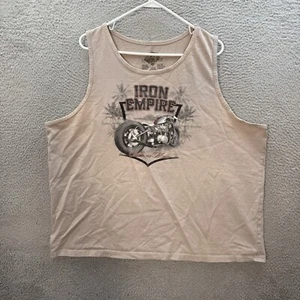 Newport Blue Shirt Adult XXL Gray Tank Top Biker Motorcycle Grunge Skater Y2K - Picture 1 of 7