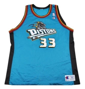 Vintage Champion Grant Hill Detroit Pistons Jersey Size X-Large - Picture 1 of 4