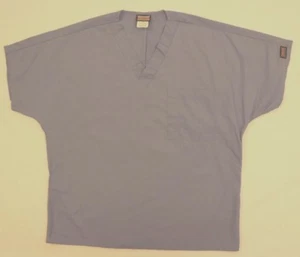 Cherokee Blue Scrub S Small Work Wear Uniform Medical Front Pocket Short Sleeve - Picture 1 of 5