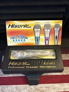 Karaoke Microphone Hisonic Dynamic Professional Microphone HT-1012 LOOK! - Picture 1 of 4
