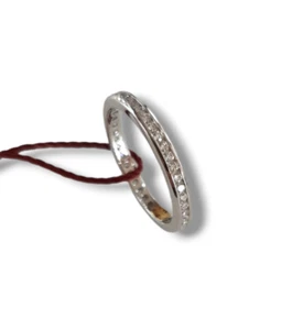 ANELLO VERETTA FEDE RECARLO IN ORO BIANCO 18 KT E DIAMANTI NATURALI ZP285/14B - Imagen 1 de 6