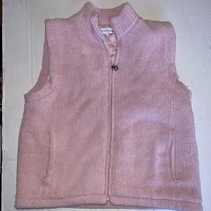 Colorado Clothing Women's Full-Zip Quilted Fleece Vest Pink Size Large - Picture 1 of 9