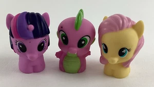 My Little Pony Twilight Sparkle Fluttershy Spike Dragon Playskool Friends Lot - Picture 1 of 6
