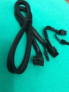 CORSAIR 8 PIN TO DUAL 8 PIN PCIE VGA POWER for CX550M CX650M CX750M (Braid) - Picture 1 of 10