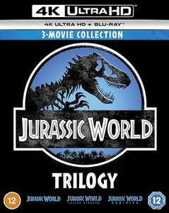 FACTORY SEALED NO SLIP Jurassic World Trilogy (4K Ultra HD + Blu-Ray* Region B) - Picture 1 of 2