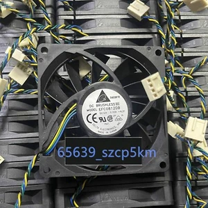 NEW Delta EFC0812DB 12V 0.5A PWM 80x80x15MM DC Cooling Fan 4-PIN Plug - Picture 1 of 3