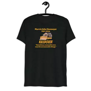 Killdozer Libertarian T-shirt- Marvin Heemeyer Granby, CO Tri-blend tee gift - Picture 1 of 15