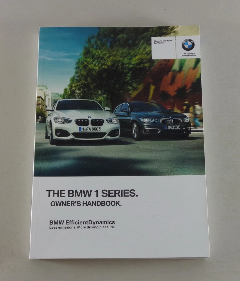 Manual Del Propietario BMW Serie 1 114 116 118 120 125 I D M 135I F20 De 2016 - Imagen 1 de 1