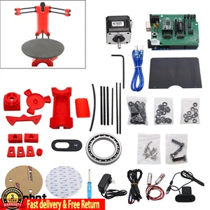Open Source 3D DIY Laser Scanner Plate Kit w/Adapter Object For Ciclop Printer - Bild 1 von 7