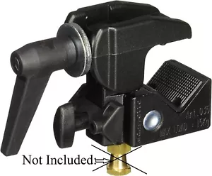 Manfrotto 035RL Super Clamp - Black (No Stud or Attachment) - Picture 1 of 2