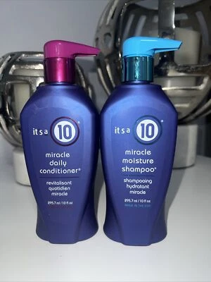 It's a 10 Miracle Daily Conditioner & Miracle Moisture Shampoo 10oz 100%ORIGINAL - Image 1 of 4