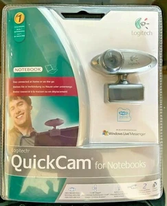LOGITECH Quickcam For Notebooks With Built In Microphone - Brand New And Sealed - Afbeelding 1 van 3