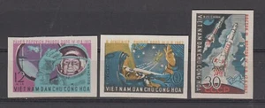 Vietnam MiNr. 240-242 U (*) ungebraucht Wostok III+IV Weltraum Gruppenflug 1962 - Bild 1 von 1