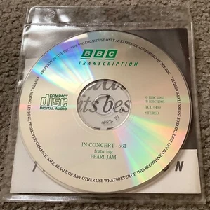 Pearl Jam CD BBC Transcription, In Concert 561. Finsbury Park 6 June 1992 - Picture 1 of 3