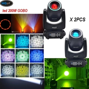 Led 200W Moving Head Spot Light Dmx 18prism Gobo Effect Stage Club Show Dj - Picture 1 of 17