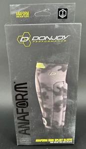 DonJoy Performance Anaform Shin Splint Sleeve - Black / Grey Camo - S Small - Picture 1 of 4