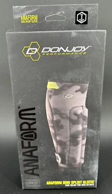 DonJoy Performance Anaform Shin Splint Sleeve - Black / Grey Camo - S Small - Image 1 of 4