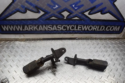 FF1 AMBAS ESTRIBERAS CON SOPORTES 97 KAWASAKI KE100 KE 100 MOTO MOTO ENVÍO GRATUITO Foto 1 de 4