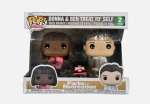Funko POP TV Parks and Recreation Donna & Ben Treat Yo' Self TargetCon Exclusive - Picture 1 of 3
