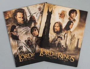 THE LORD OF THE RINGS Japanese Movie Program 2 Programs Peter Jackson Elijah Wo - Picture 1 of 12