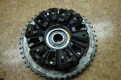 Yamaha FZ8 FZ 8 FZ8-N F Z 8 800 2011 transmisión por cadena trasera piñón engranaje empuje 46 T L6 Foto 1 de 2