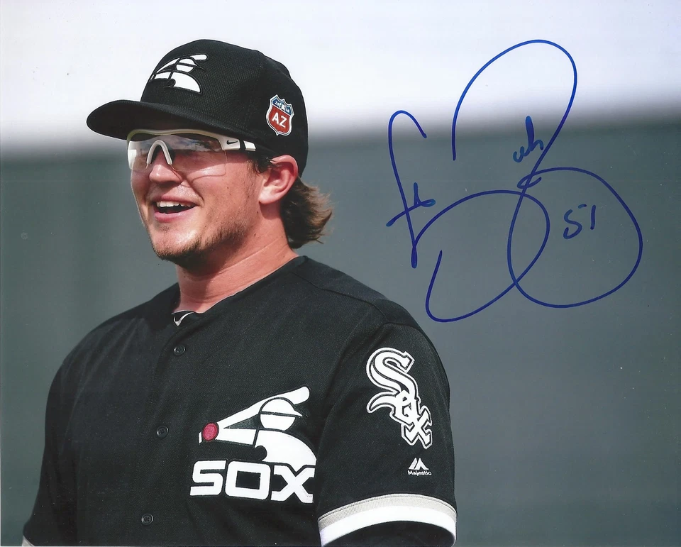 CARSON FULMER 'CHICAGO WHITE SOX' ROOKIE PITCHER SIGNED 8X10 PICTURE *COA 2 - Image 1 of 1