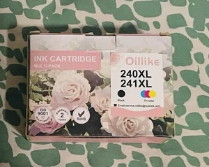 Oillike 240XL 241XL Ink Cartridge Combo Pack for Canon – Black & Tri-Color - Picture 1 of 4