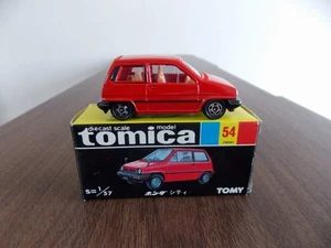 406 Tomica Black Box Japan Rare Honda City Red Close To Rear Door Opening And Cl - Picture 1 of 7